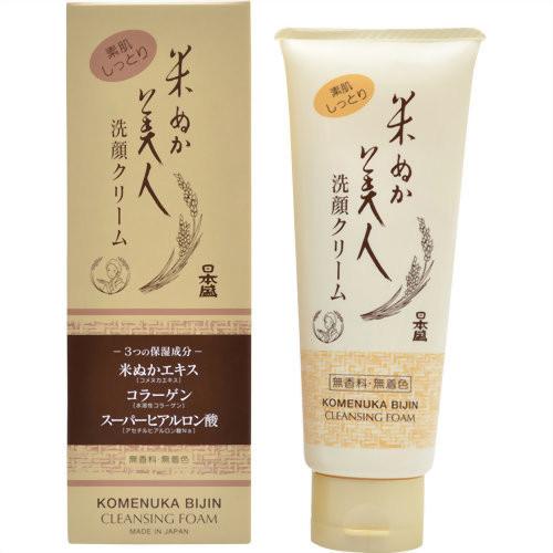 Komenuka Bijin Face Wash Cream - 100g - Harajuku Culture Japan - Japanease Products Store Beauty and Stationery