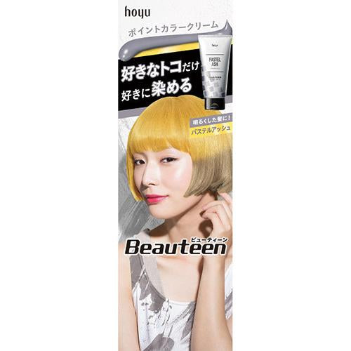 Hoyu Beauteen Point Color Cream Hair Dyed - Pastel Ash - Harajuku Culture Japan - Japanease Products Store Beauty and Stationery