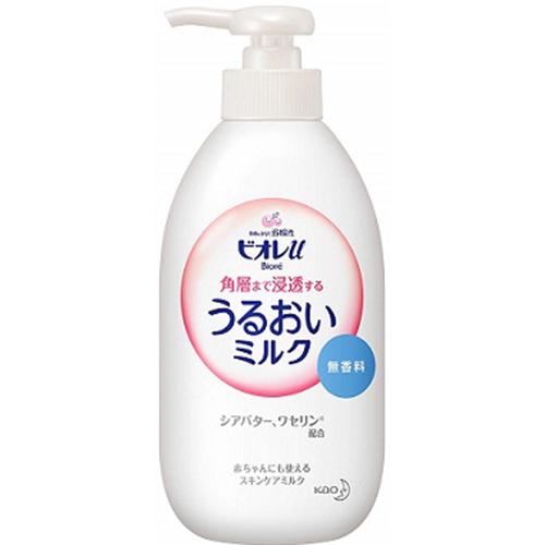 Biore U Penetrate To The Stratum Corneum Uruoi Milk 300ml - No Fragrance - Harajuku Culture Japan - Japanease Products Store Beauty and Stationery