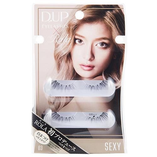 D-UP False Eyelashes ROLA Collection 03 Sexy - Harajuku Culture Japan - Japanease Products Store Beauty and Stationery