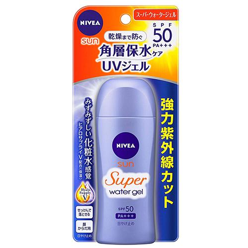 Nivea Sun Protect Super Water Gel SPF 50/PA+++ 80ml - Harajuku Culture Japan - Japanease Products Store Beauty and Stationery