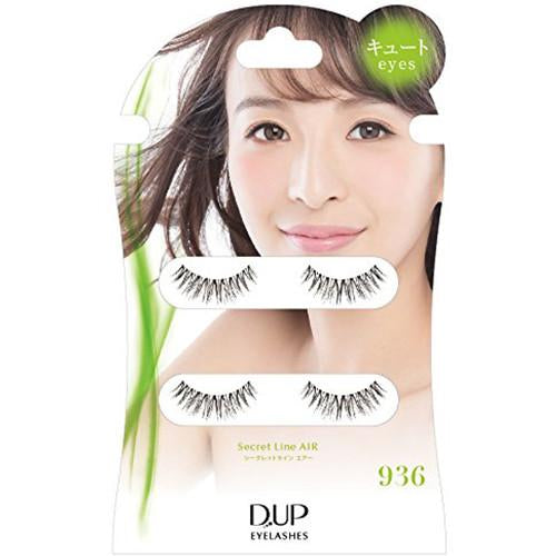 D-UP False Eyelashes Secret Line Air - Cute Eyes 936 - Harajuku Culture Japan - Japanease Products Store Beauty and Stationery