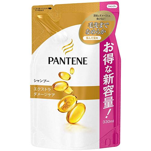 Pantene New Shampoo 330ml - Extra Damage Care - Refill - Harajuku Culture Japan - Japanease Products Store Beauty and Stationery