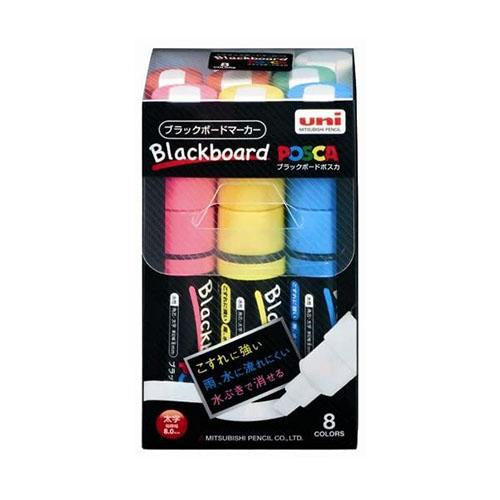 Uni Blackboard Posca Broad Chisel Water Felt Pen - Harajuku Culture Japan - Japanease Products Store Beauty and Stationery