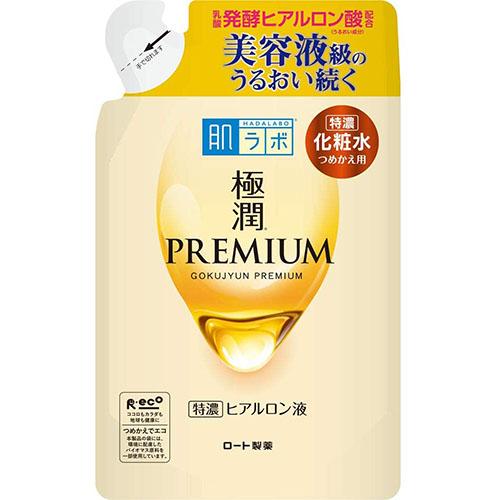 Rohto Hadalabo Gokujun Premium Hyaluronic Essence Face Lotion - 170ml - Harajuku Culture Japan - Japanease Products Store Beauty and Stationery