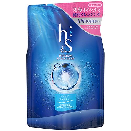 H&S For Woman Moisture Series Scalp Care Shampoo - 315ml - Refill - Harajuku Culture Japan - Japanease Products Store Beauty and Stationery