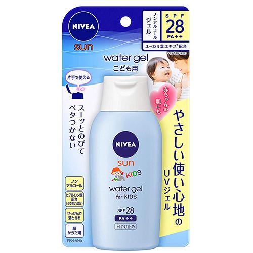 Nivea Sun Protect Water Gel For Kids SPF 28/PA++ 120g - Harajuku Culture Japan - Japanease Products Store Beauty and Stationery