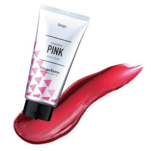 Hoyu Beauteen Point Color Cream Hair Dyed - Cherry Pink - Harajuku Culture Japan - Japanease Products Store Beauty and Stationery