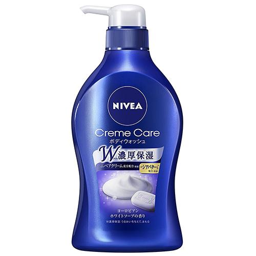 Nivea Cream Care Body Wash 480ml - European White Soap - Harajuku Culture Japan - Japanease Products Store Beauty and Stationery