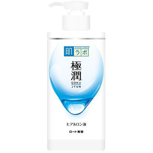 Rohto Hadalabo Gokujun Hyaluronic Acid Face Lotion Pump - 400ml - Harajuku Culture Japan - Japanease Products Store Beauty and Stationery