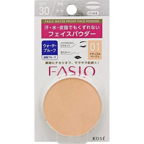 Kose Fasio Waterproof Face Powder SPF30/PA++ 01 - Harajuku Culture Japan - Japanease Products Store Beauty and Stationery