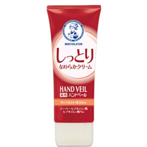 Rohto Mentholatum medicated hand veil Moist Hand Cream 70g - Harajuku Culture Japan - Japanease Products Store Beauty and Stationery