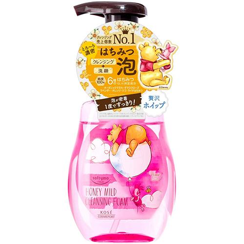 Kose Cosmeport Softymo Cleansing Foam Honey Mild  - 200ml - Harajuku Culture Japan - Japanease Products Store Beauty and Stationery