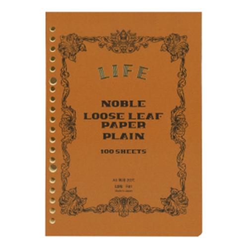 LIFE Noble Loose Leaf - A5 - Harajuku Culture Japan - Japanease Products Store Beauty and Stationery