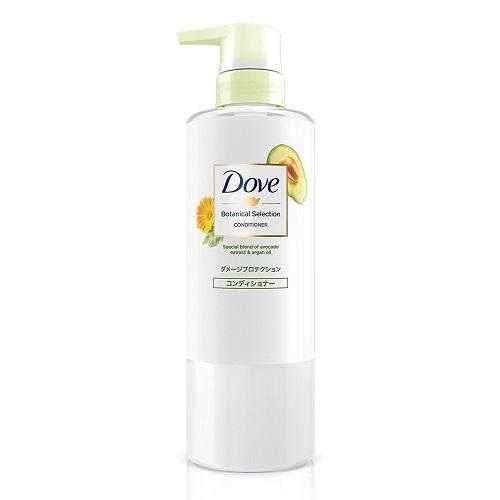 Dove Botanical Selection Damage Protection Conditioner Pump 500g - Harajuku Culture Japan - Japanease Products Store Beauty and Stationery