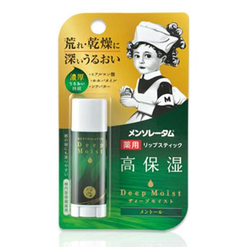 Rohto Mentholatum Deep Moist Lip 4.5g - Menthol - Harajuku Culture Japan - Japanease Products Store Beauty and Stationery