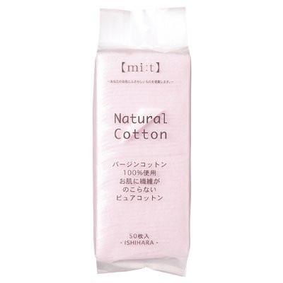Cotton Labo Natural Cotton Puff - 50pcs - Harajuku Culture Japan - Japanease Products Store Beauty and Stationery