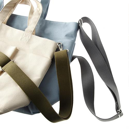 Delfonics Stationery Inner Carrying Shoulder Strap Wide - Beige - Harajuku Culture Japan - Japanease Products Store Beauty and Stationery