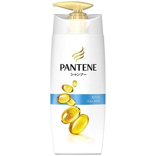 Pantene New Shampoo 450ml - Moist Smooth Care - Harajuku Culture Japan - Japanease Products Store Beauty and Stationery