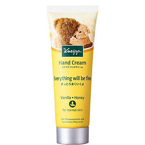 Kneipp Hand Cream Vanilla & Honey Fragrance 75ml - Harajuku Culture Japan - Japanease Products Store Beauty and Stationery