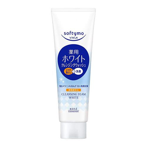 Kose Cosmeport Softymo Cleansing Wash 190g - White - Harajuku Culture Japan - Japanease Products Store Beauty and Stationery