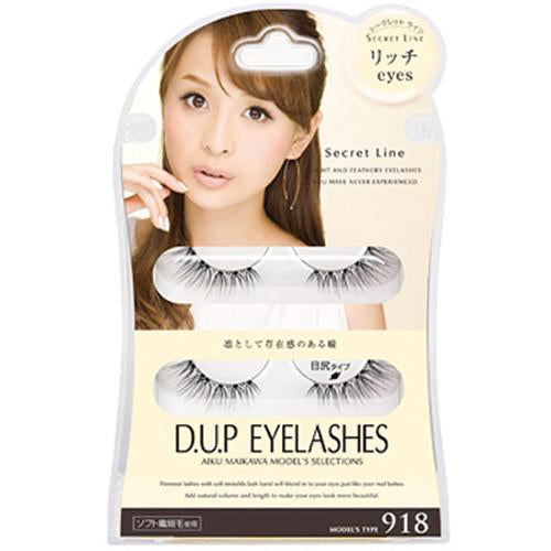 D-UP False Eyelashes Secret Line - Rich Eyes 918 - Harajuku Culture Japan - Japanease Products Store Beauty and Stationery