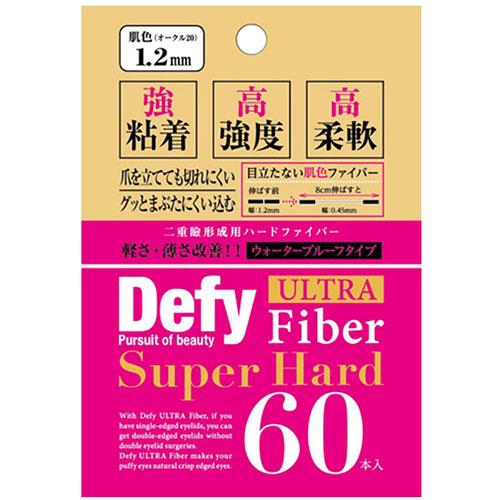 Defy Eyelid Tape Ultra Fiber II Super Hard 1.2 mm - 60pcs - Nudy - Harajuku Culture Japan - Japanease Products Store Beauty and Stationery
