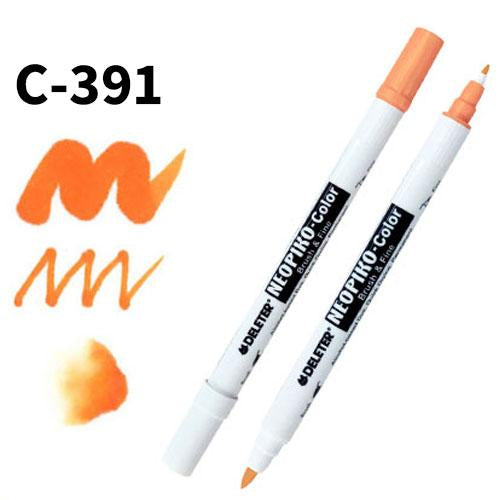 Deleter Neopiko Color C-391 Orange - Harajuku Culture Japan - Japanease Products Store Beauty and Stationery