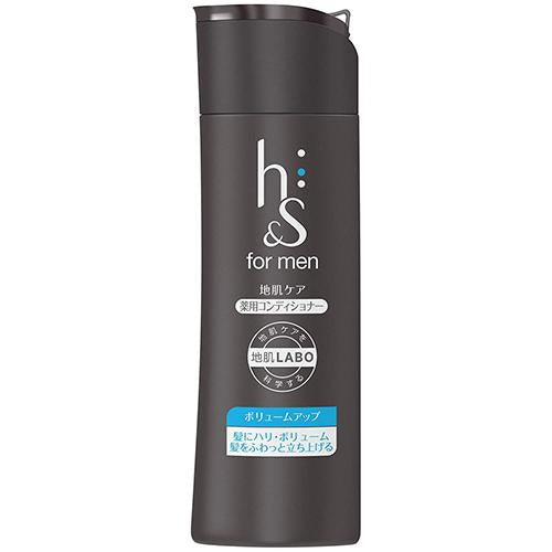 H&S For Men Volume Up Series Premium Scalp Care Conditioner - 200ml - Harajuku Culture Japan - Japanease Products Store Beauty and Stationery