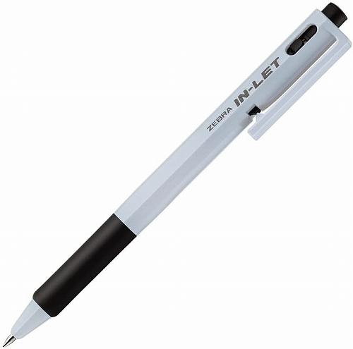 Zebra Inlet White Oil Based Ballpoint Pen - 0.7mm - Harajuku Culture Japan - Japanease Products Store Beauty and Stationery