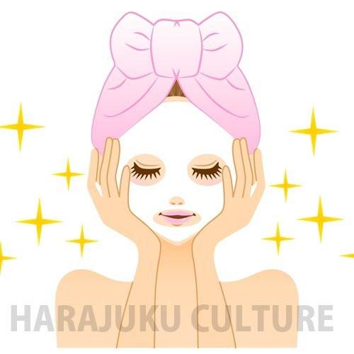 Pure Smile Edo Art Face Mask - Kurenai - Harajuku Culture Japan - Japanease Products Store Beauty and Stationery