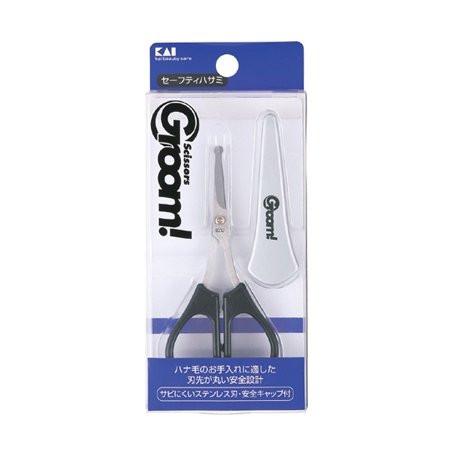 Groom R Mens Care Safety Scissor - Harajuku Culture Japan - Japanease Products Store Beauty and Stationery