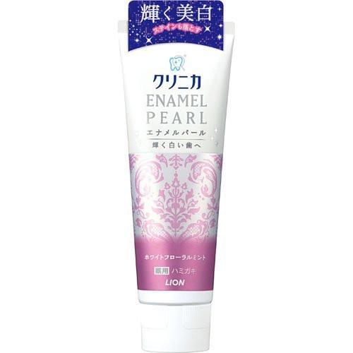 Tooth Care Toothpaste Lion Clinica Enamel Pearl 130g - White Frolal Mint - Harajuku Culture Japan - Japanease Products Store Beauty and Stationery