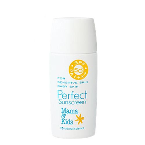 Mama & Kids Skin Care Perfect Sun Screen SPF50+ PA++++ - 42ml - Harajuku Culture Japan - Japanease Products Store Beauty and Stationery