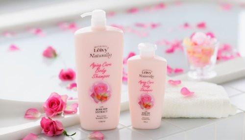 Leivy Naturally Doble Moistursing Body Shampoo 500ml - Rose Hip - Harajuku Culture Japan - Japanease Products Store Beauty and Stationery