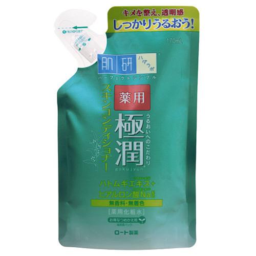 Rohto Hadalabo Gokujun Skin Conditioner -170ml - Refill - Harajuku Culture Japan - Japanease Products Store Beauty and Stationery