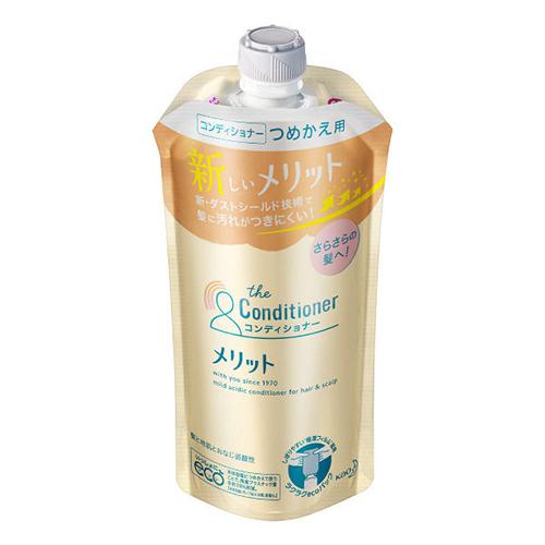 Merit Kao Hair Rinse - 340ml - Refill - Harajuku Culture Japan - Japanease Products Store Beauty and Stationery