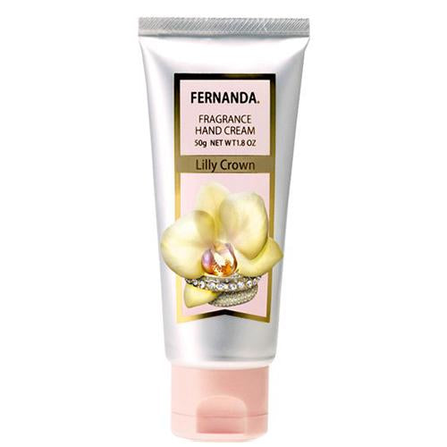 Fernanda Japan Made Fragrance Hand Cream Lilly Crown 50g - Harajuku Culture Japan - Japanease Products Store Beauty and Stationery