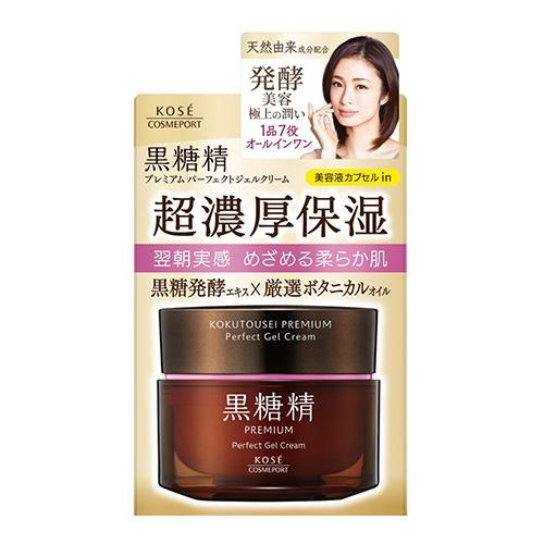 Kokutousei Premium Kose Perfect Gel Cream Super Rich Moisturizing All In One Gel - 100g - Harajuku Culture Japan - Japanease Products Store Beauty and Stationery