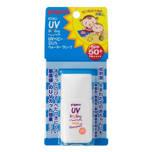 Pigeon Baby UV Milk Waterproof SPF 50 + - 20g - Harajuku Culture Japan - Japanease Products Store Beauty and Stationery
