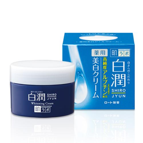 Rohto Hadalabo Shirojun Medicated Whitening Cream - 50g - Harajuku Culture Japan - Japanease Products Store Beauty and Stationery