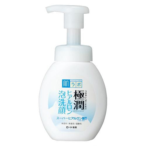 Rohto Hadalabo Gokujyn Hyaluronic Acid Cleansing Foam - 160ml - Harajuku Culture Japan - Japanease Products Store Beauty and Stationery