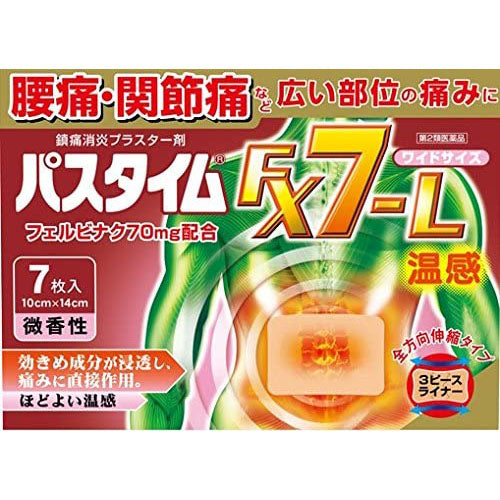 Yutokuyakuhin Passtime - FX7 Hot Pain Relief Patche