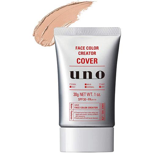 Shiseido UNO BB Cream Face Color Creator - 30g - Harajuku Culture Japan - Japanease Products Store Beauty and Stationery