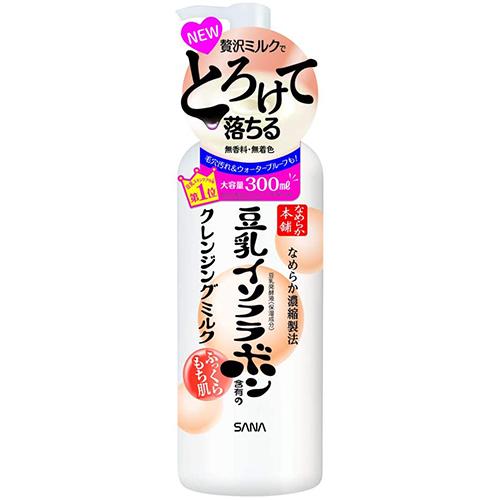 Sana Nameraka Honpo Soy Milk Isoflavone Cleansing Milk - 300ml - Harajuku Culture Japan - Japanease Products Store Beauty and Stationery