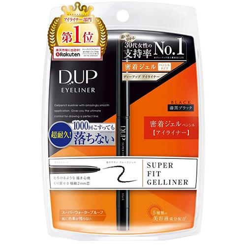 D-UP Superfit Gel Eyeliner Black - Harajuku Culture Japan - Japanease Products Store Beauty and Stationery