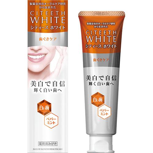 Citeeth White Tooth Paste Gums Care - Peppermint - Harajuku Culture Japan - Japanease Products Store Beauty and Stationery