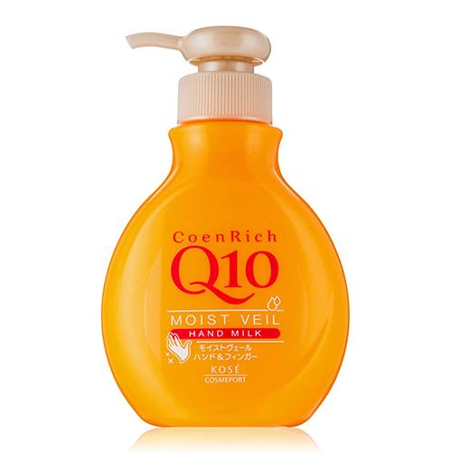 Kose Coen Rich Q10 Moist Veil Hand Milk - 200ml - Harajuku Culture Japan - Japanease Products Store Beauty and Stationery