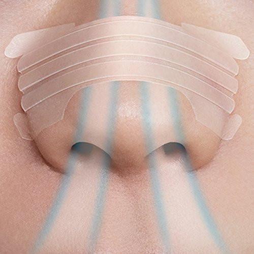 Breeze Light Nasal Cavity Extension Nose Tape Most Popular in Japan - Standard Cool Flesh Color 10 sheet - Harajuku Culture Japan - Japanease Products Store Beauty and Stationery