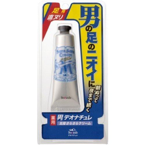 Deonatulle Mens Toe Finger Medicated Sarasara Cream Type - 30g - Harajuku Culture Japan - Japanease Products Store Beauty and Stationery